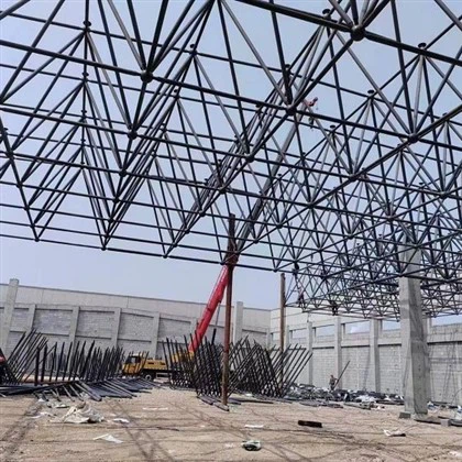 Estructura de bigues d'acer